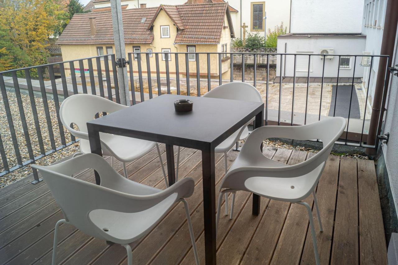 Apartmenthaus Marktstrasse Neckarsulm Exteriör bild